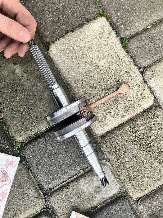 Коленвал motoforce вертикал на yamaha bws rocket slider