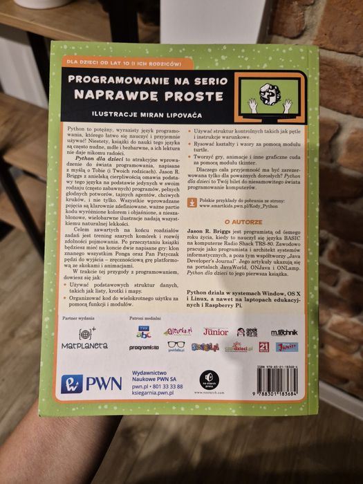 Python dla dzieci programowanie na wesoło Jason R.Brigges