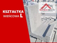 Kształtka wieńcowa L - strop teriva, pustak, kształtka C