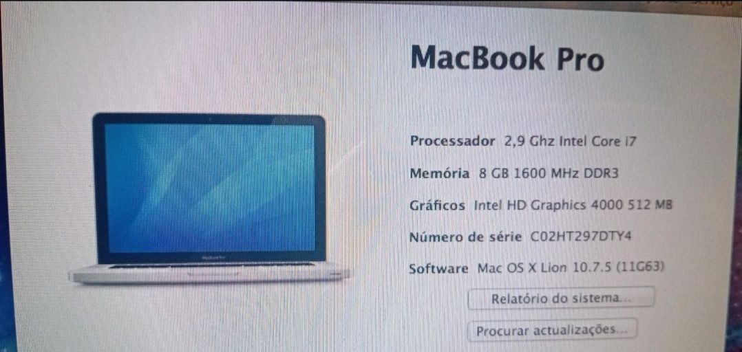 Macbook pro 2013
