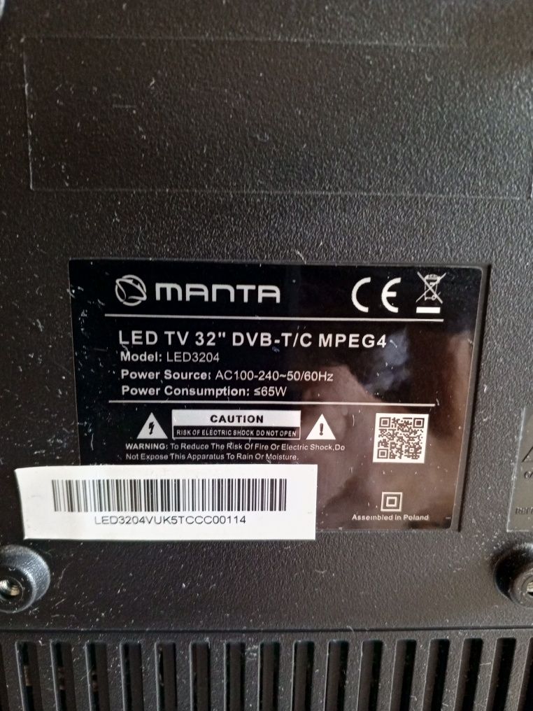 Telewizor Manta 32 sprzedam