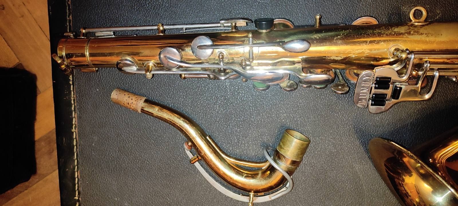 Саксофон тенор Selmer bundy USA + мундштук Viza 7