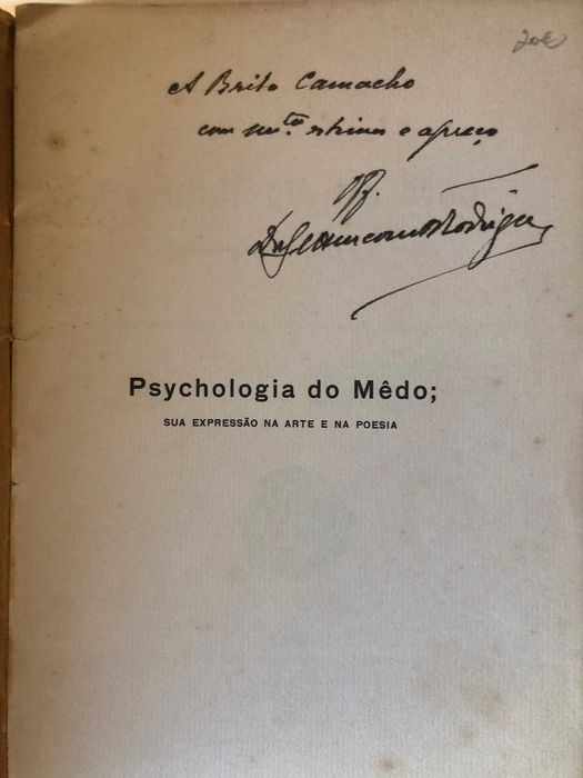 Psychologia do Mêdo - Bettencourt-Rodrigues