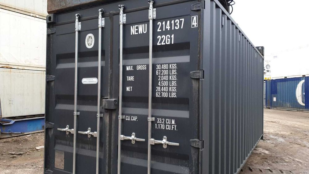 Kontener morski kontener magazynowy 20dv - różne kolory 6 metrów