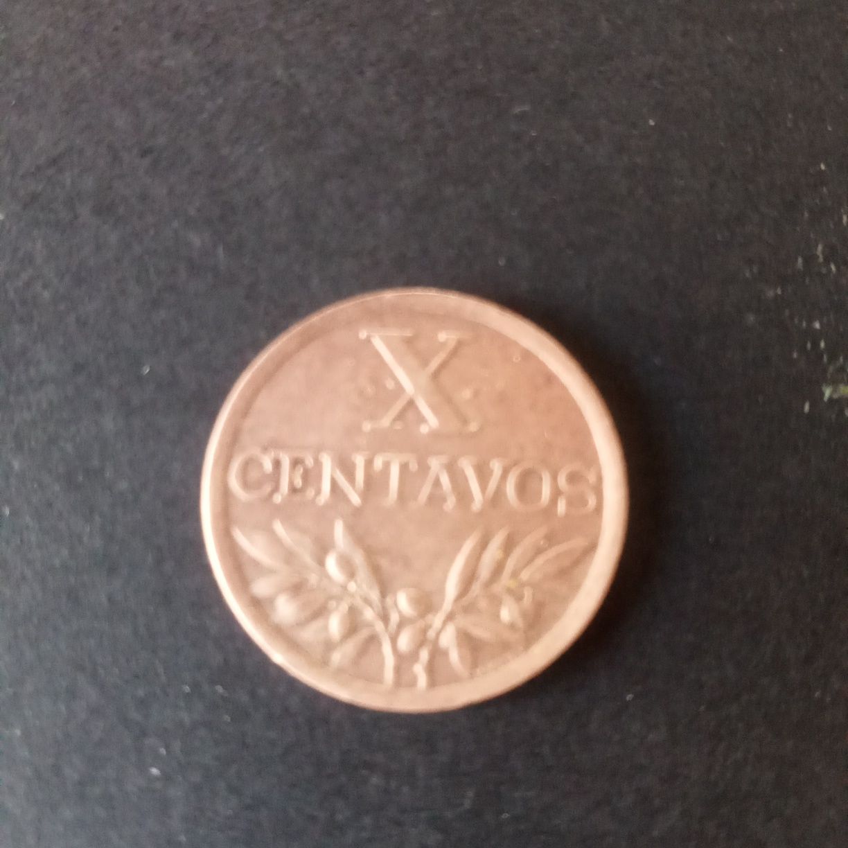 Moeda de X centavos 1968