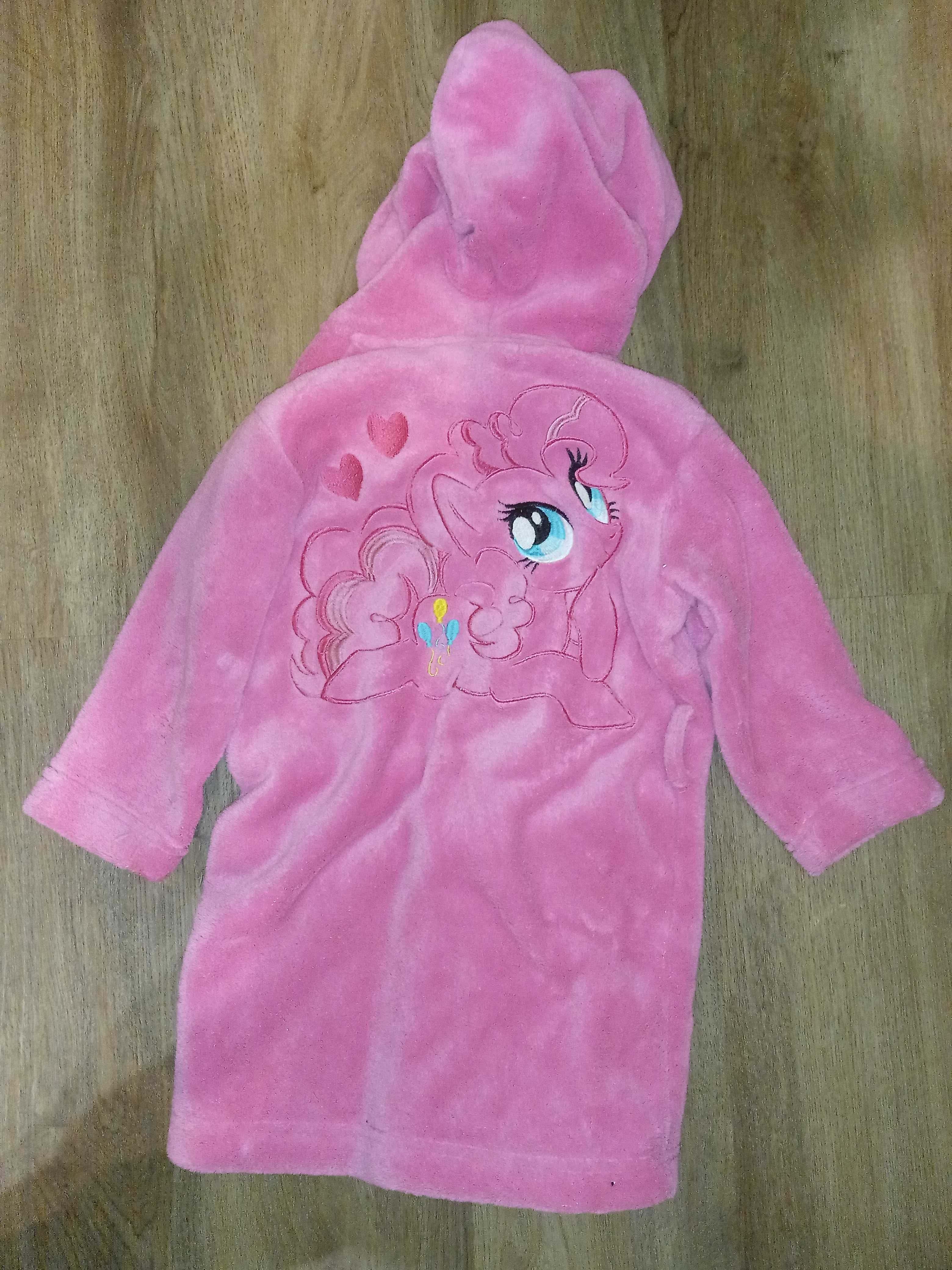 Szlafrok dziewczęcy My Little Pony Pinkie Pie 3-5 lat 98-104 cm