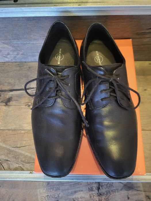 Skórzane czarne buty dla chłopca, komunia  rozm. 35