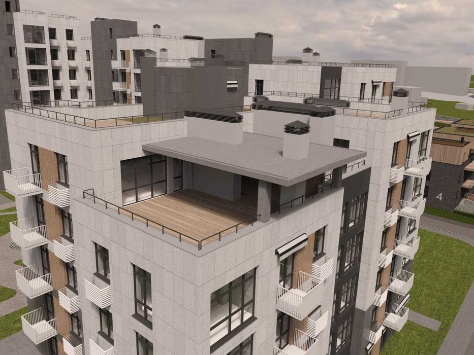 Продаж квартири з терасою у Еко комплексі ЖК Forest Hill біля парку