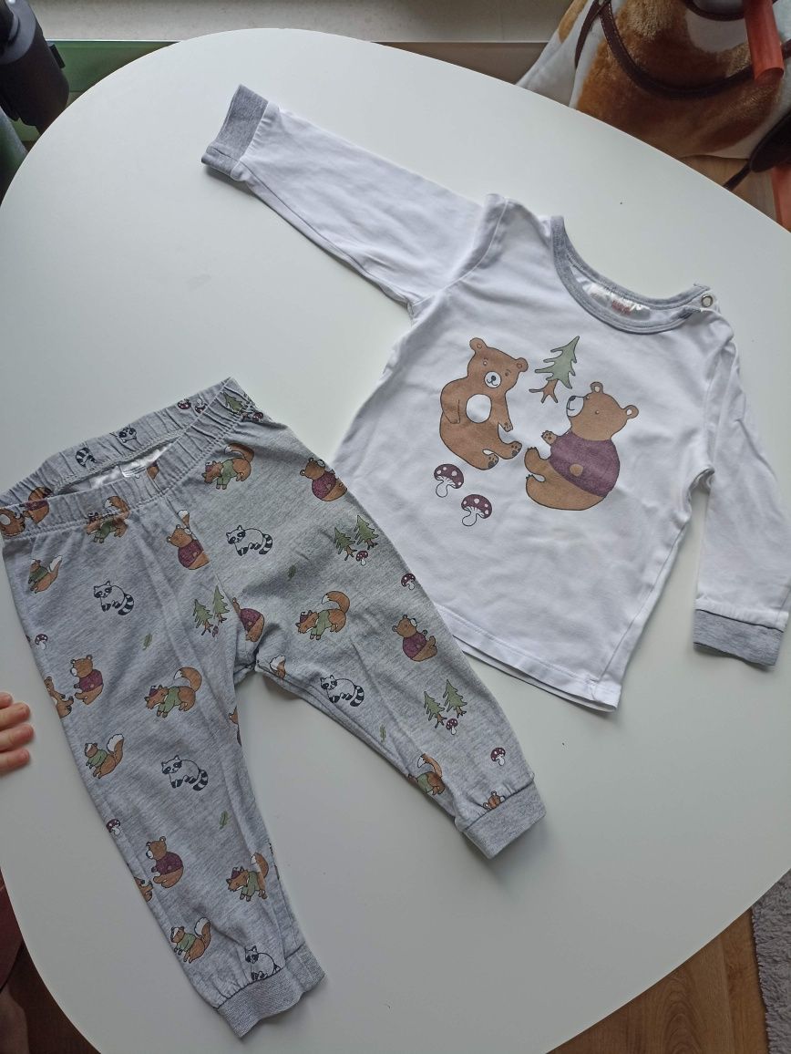 Piżama niemowlęca Misie H&M 74