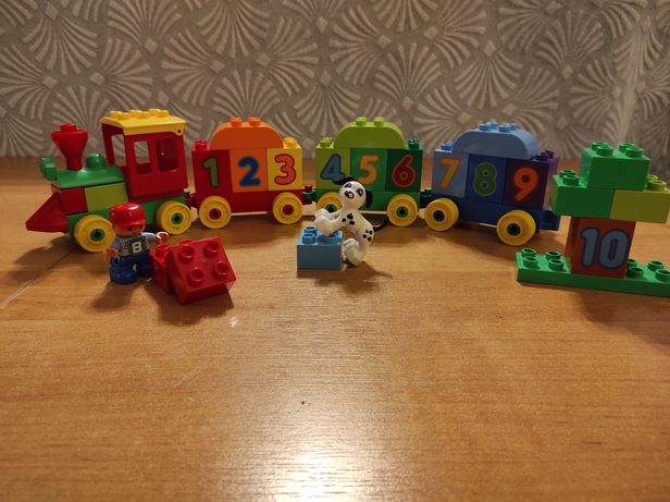 Klocki LEGO Duplo Pociąg z Cyferkami 10558