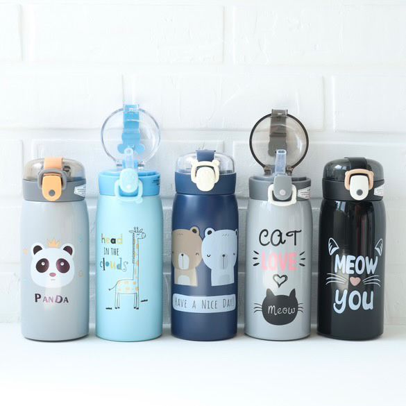 Термос дитячий з трубочкою,детский термос ,харчова сталь,пищевая сталь