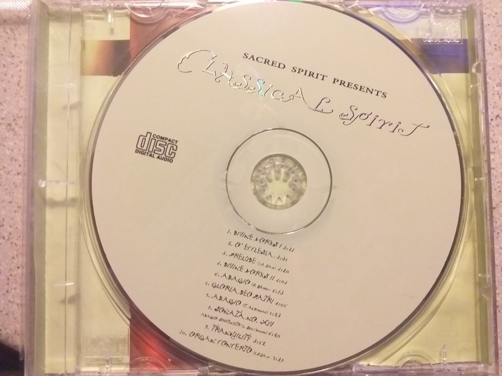 CD Sacred Spirit Presents Classical Spirit Ltd 2003