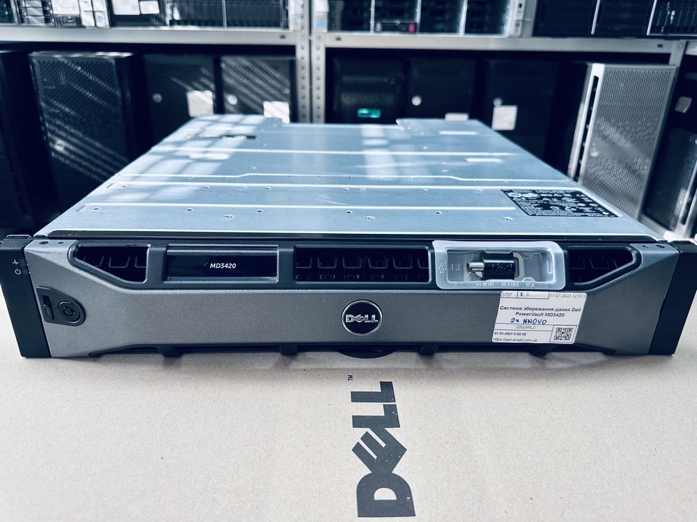 Массив хранения данных Dell PowerVault MD3420 24SFF 12Gb
