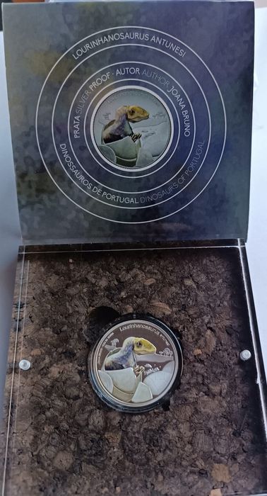 *5€ Proof Prata , Conjunto 3 Dinos , 2021, 22 e 23