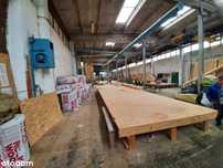 450zł/m2 hali +dzialka190zł/m2. Gotowa by rozpocząć produkcję