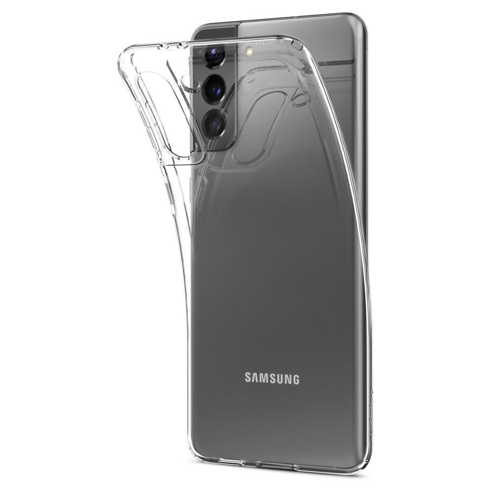 Etui Spigen Liquid Crystal Do Samsung Galaxy S21 Crystal Clear
