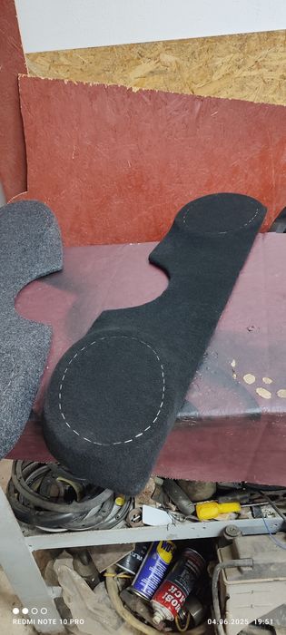 Полка під овали Ланос карпет задня фанера