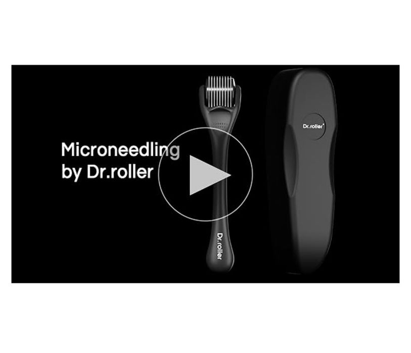 Derma Roller 1,5 mm, wałek z igłami do stymulowania brody i włosów