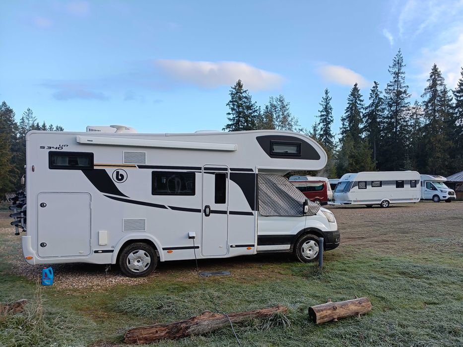 Nowy Kamper do wynajęcia 2025r/Legionowo/Krotki, zimowy