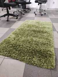 MEGA WYPRZEDAŻ dywan z długim włosem zielony 85x160