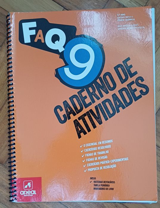 FAQ 9 Caderno de Atividades -  Areal Editores