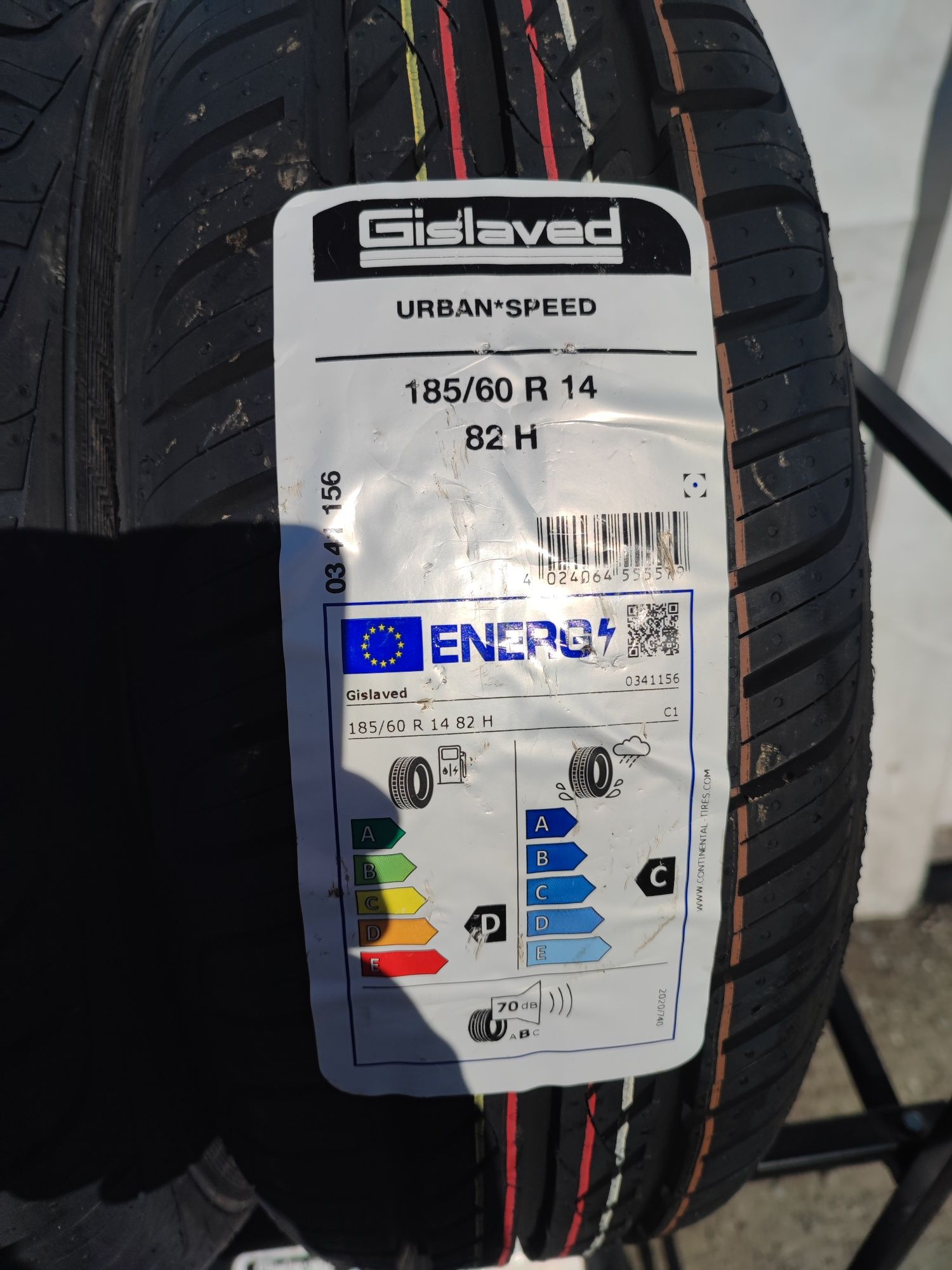 Opony letnie 185/60R14 82H Gislaved Urban Speed | 2024
