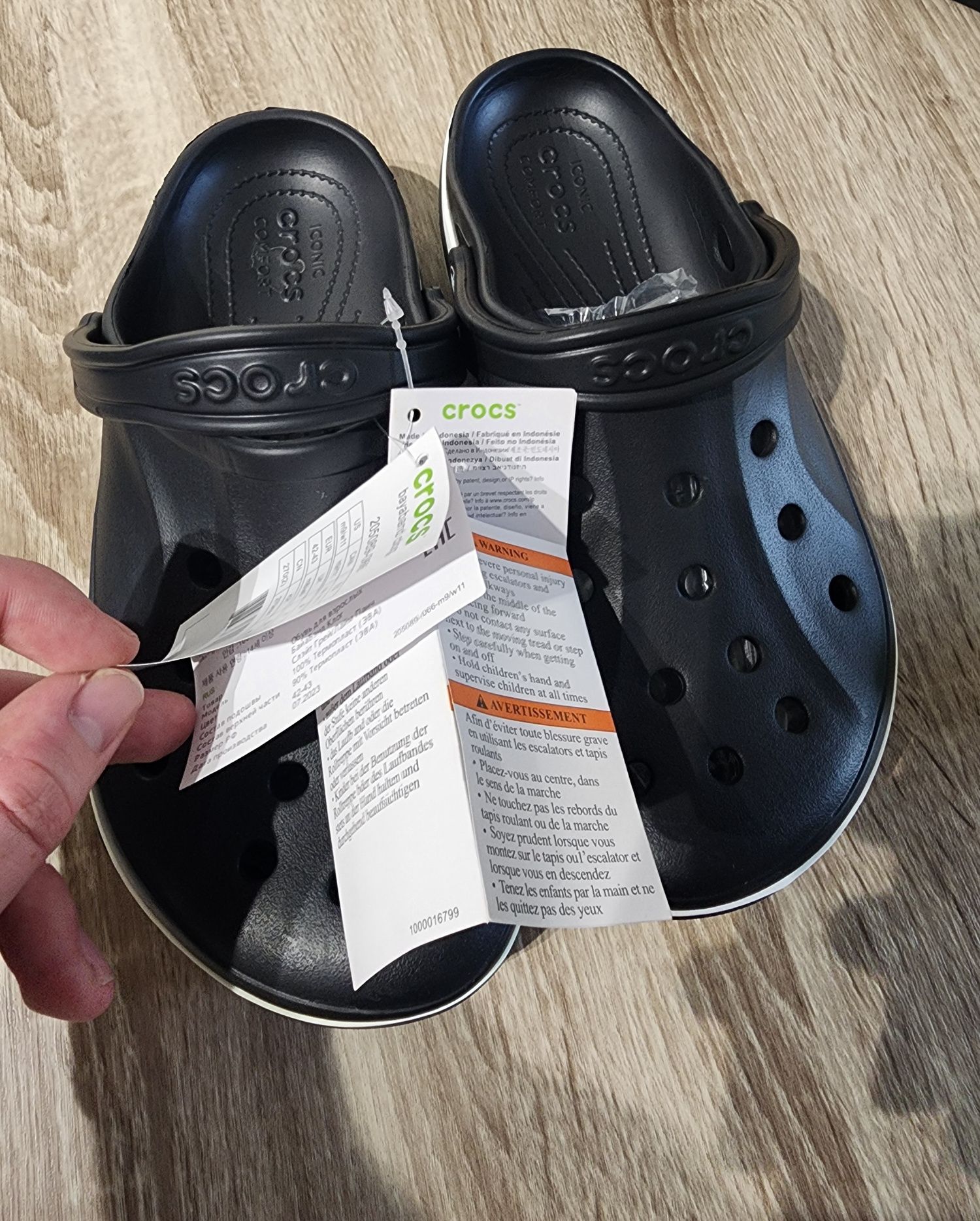 Крокс crocs bayaband 41-42р тапочки