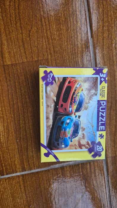 Пазли g toys тачкі 3+ 70 шт пазли машини пазли дінозаври