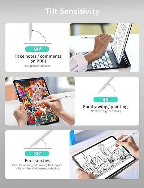 Stylus Pen Rysik Meko Apple Ipad 2023 Pro czuły szybkie ładowanie