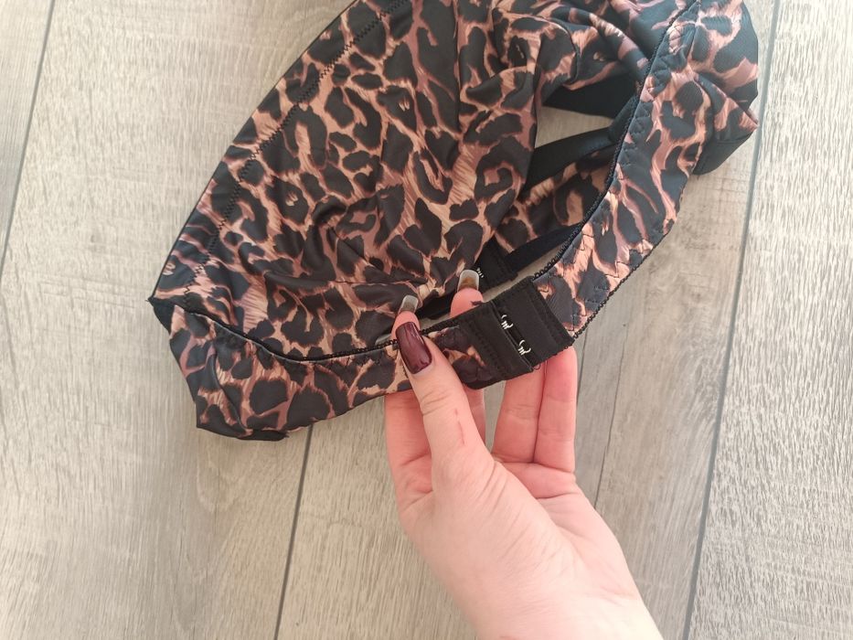 Stanik nowy L podtrzymujący panterka biustonosz