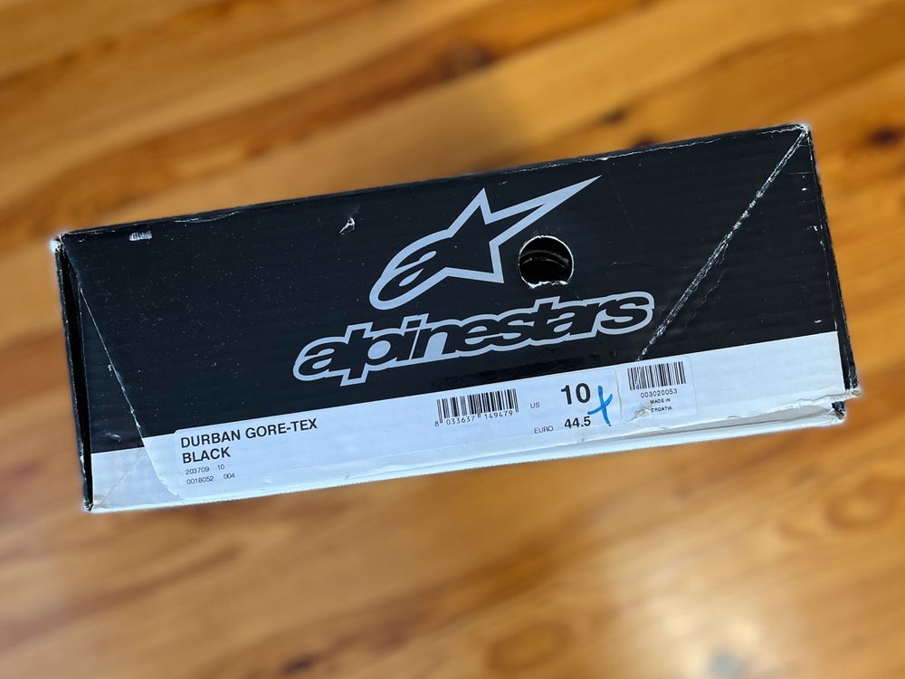 Buty motocyklowe Alpinestars Durban Gore Tex   44,5