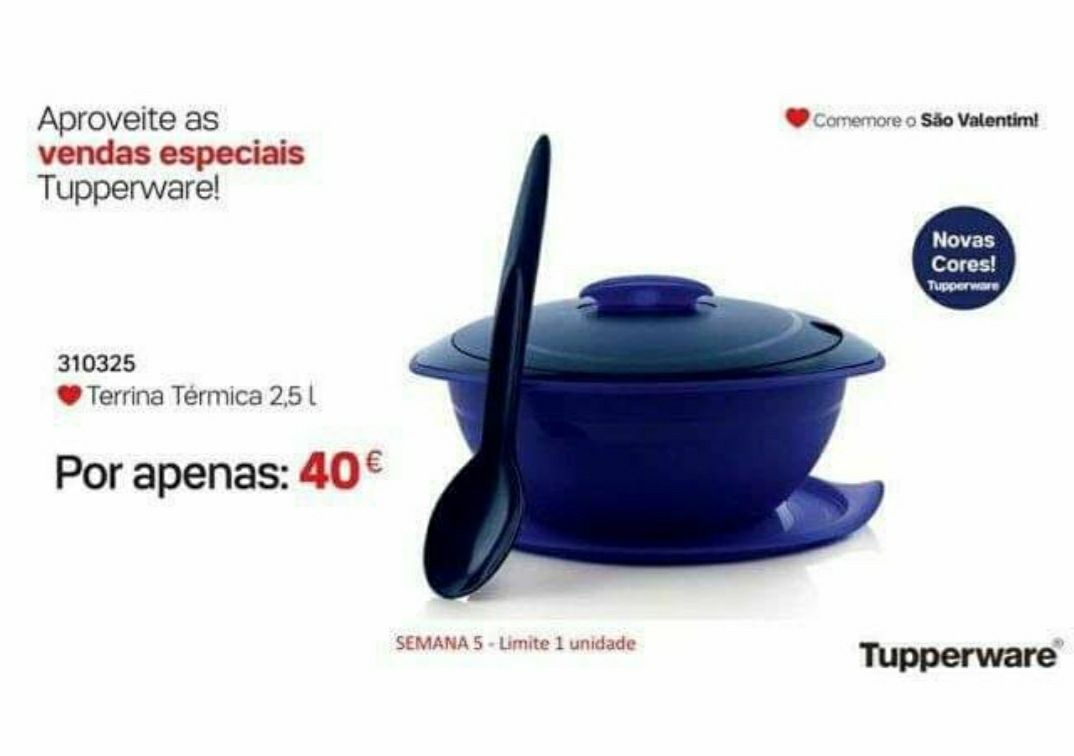 artigos tupperware promoções