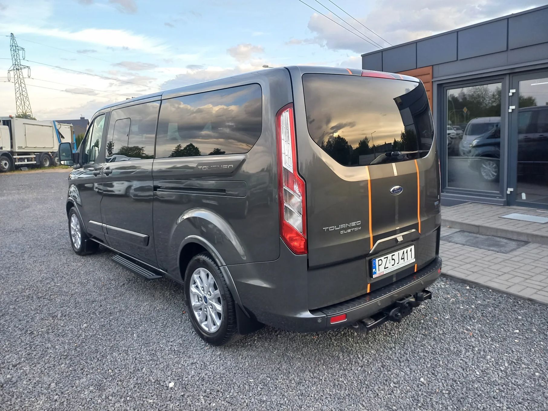 Ford Transit Custom Tourneo TITANIUM! 9-os!. Długi! Ledy! Kamera! Klima!