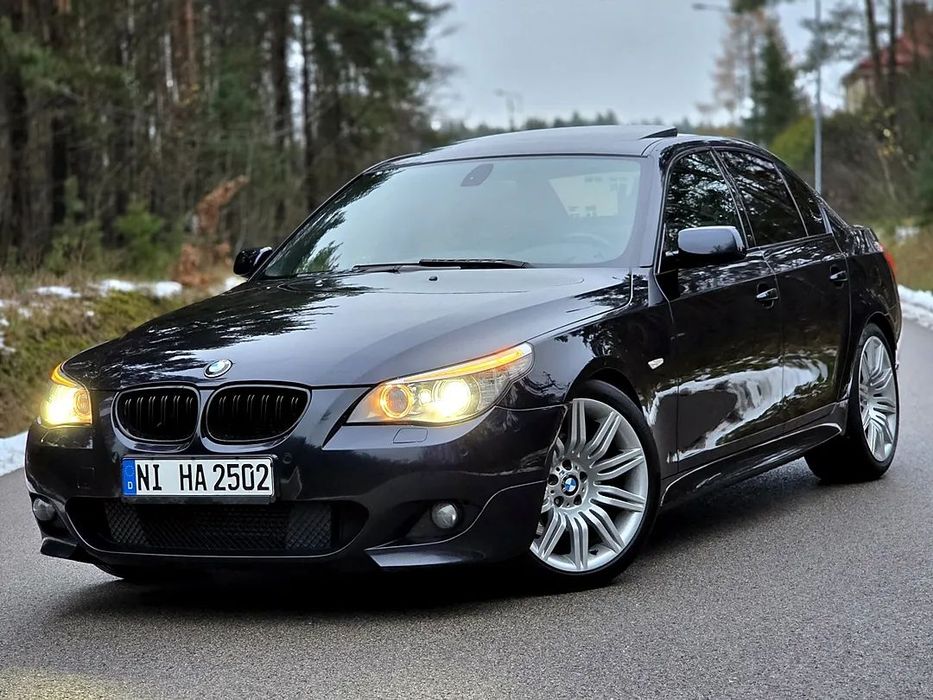 BMW Seria 5 3.0d 235km M-PAKIET * Navi  Skóra Fotele Komfort BiXenon Szyber Alu 19