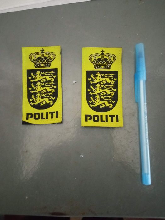 Naszywki policji duńskiej