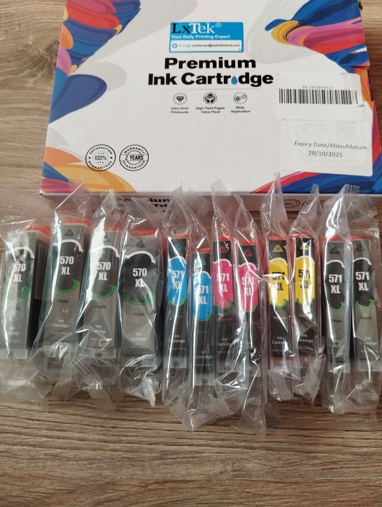 Premium Ink Cartridge LexTek 12 szt