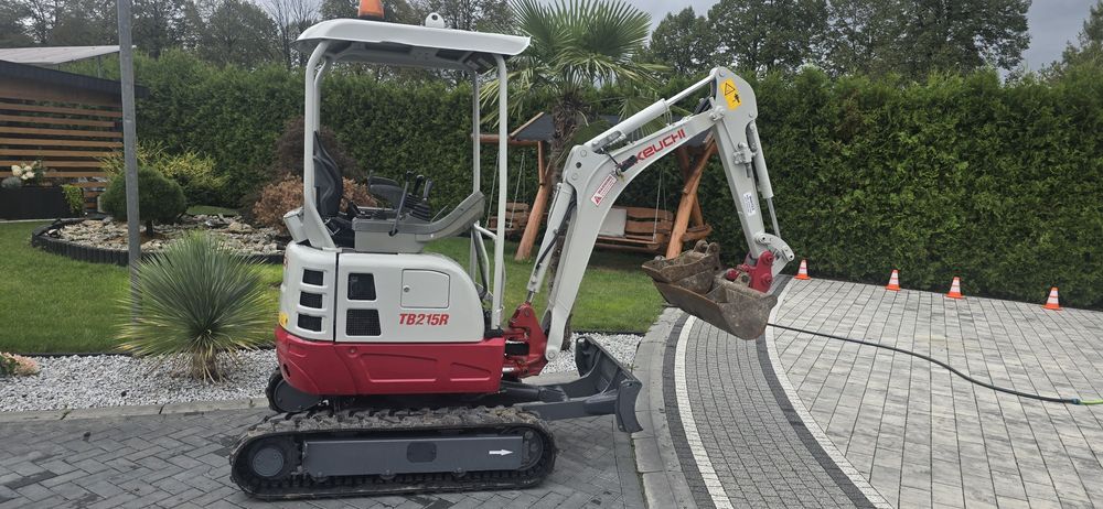 Minikoparka takeuchi  Niemcy Mocna koparka