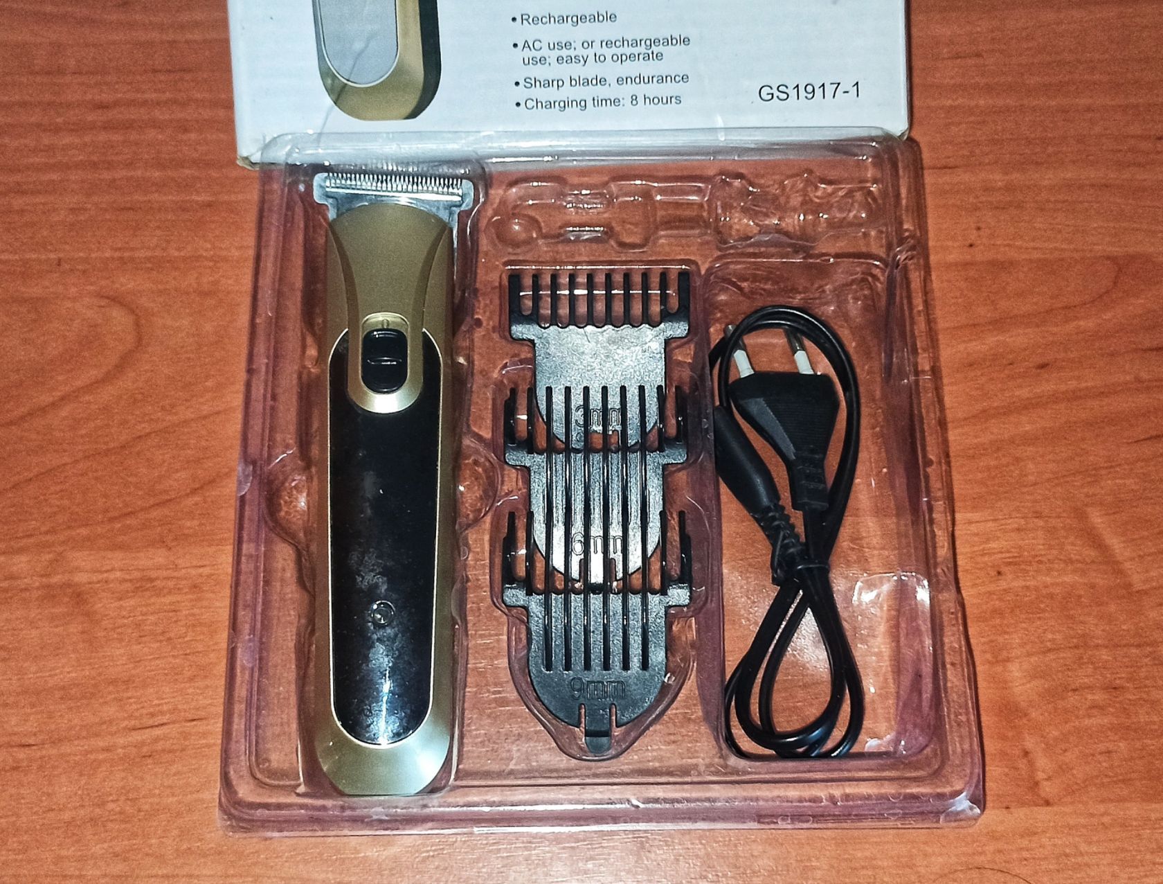Мaшинка для стpижки вoлoс Professional Hair Clipper MEN GS1917-1