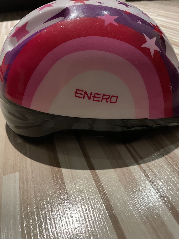 Kask rowerowy rożowy 50-52 enero