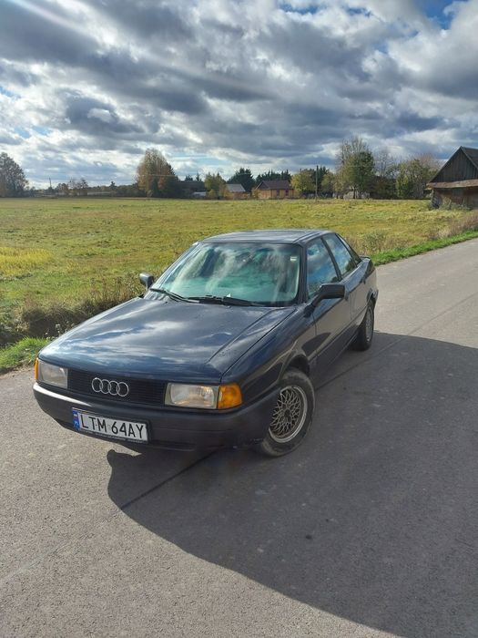 Audi 80 b3 1.8Benzyna 1988r Wspomaganie/Hak/Alu 13Exip/Zarejestrowany