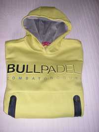 Bullpadel - Sweatshirt Termal Flex com capuz - Amarelo Limão