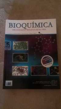 Livro universitário Bioquímica - Organização Molecular Da Vida