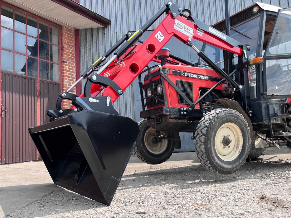 Ładowacz TUR czołowy do ciągnika / 900kg 1200kg / Ursus /Zetor/ MF/