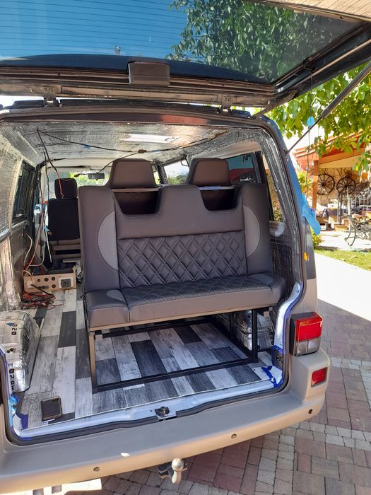 Łóżko kanapa rozkladana do kampera vw t4 t5 t6 vito vivaro