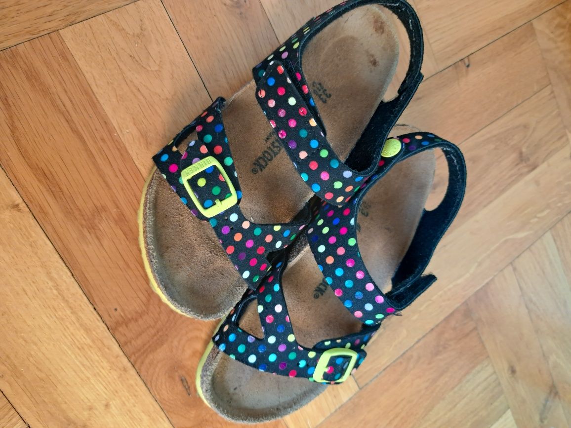 Sandaly birkenstock rozm.33 jak nowe,na gwarancji