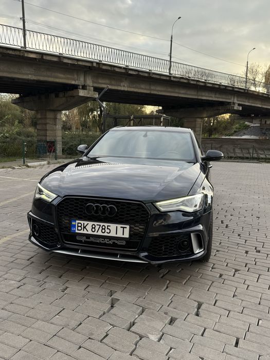 Ауді а6с7 2016 рестайлінг, рс стиль