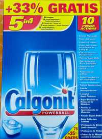 Detergente Máquina Loiça CALGONIT POWERBALL (100 pastilhas) 5 em 1