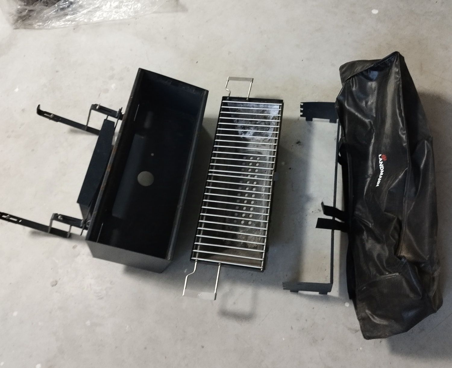 Grill balkonowy, używany.