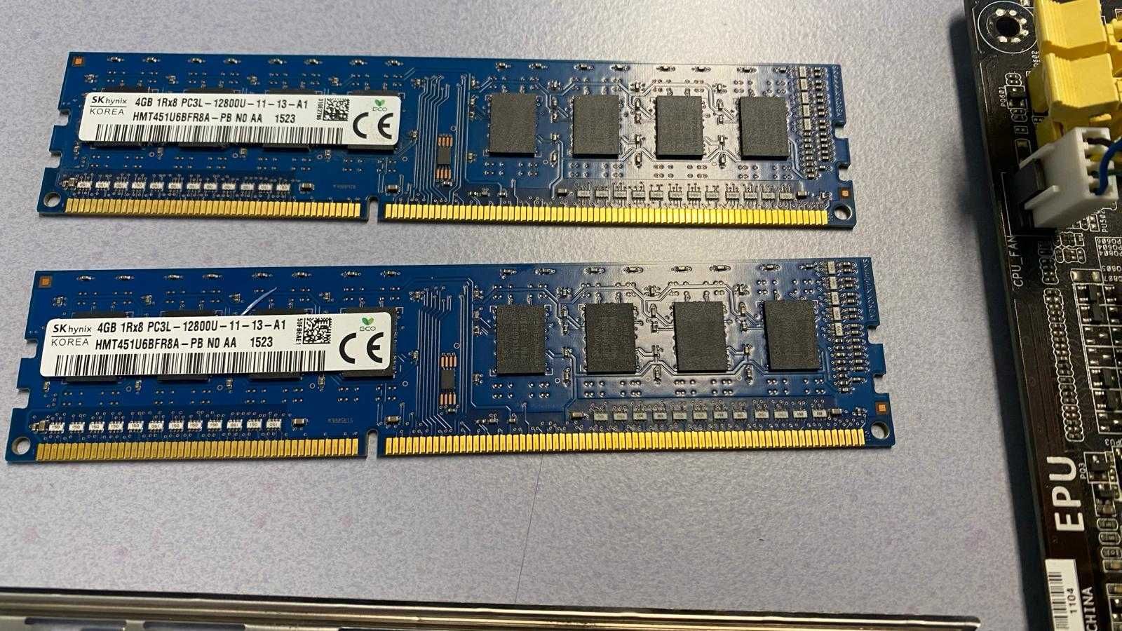 Motherboard Asus 1150 H81M-K ICore i3 4170 - 3.70GHz  Mem.RAM DDR3 8Gb