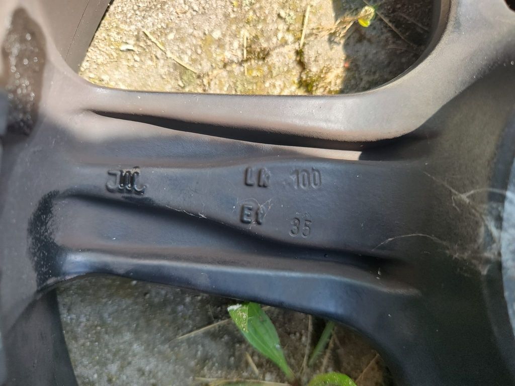 Felgi 17 Borbet zdjęte z golfa 5 vw/audi/skoda 5x112 dwa rozmiary